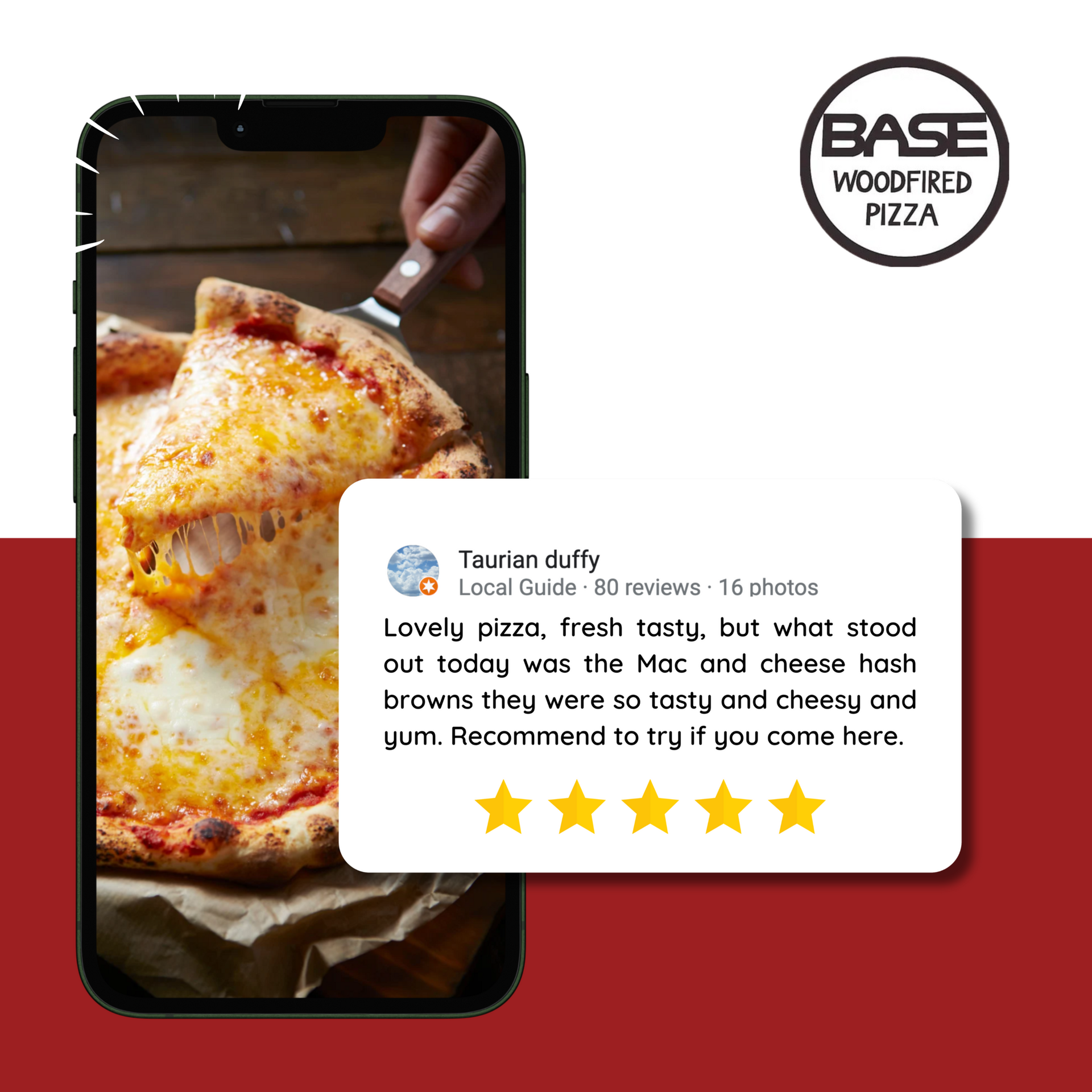 Base Pizza Little High Feedback